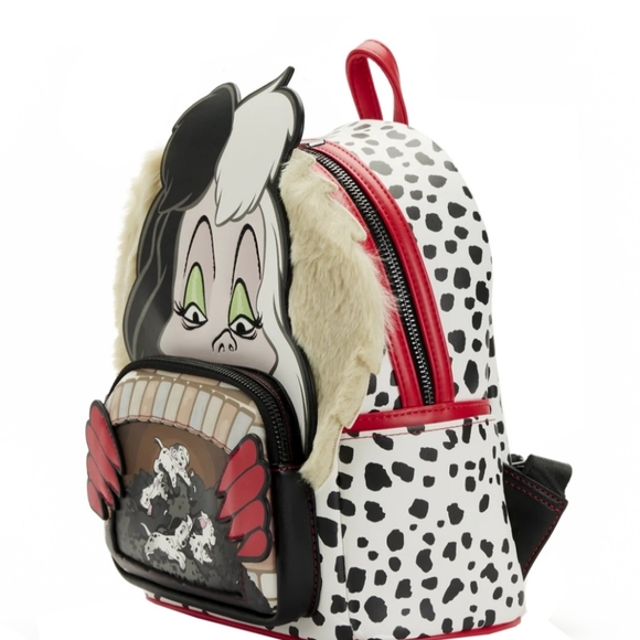 CRUELLA Villains Scene Mini Backpack-101 Dalmatians - Picture 2 of 4